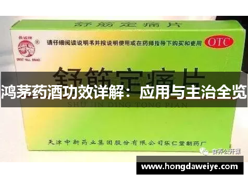 鸿茅药酒功效详解：应用与主治全览
